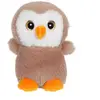 Image de Peluche - Peluche Chouette Taupe Fall Friends - 15 Cm Marron