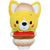 Image de Peluche - Peluche Little Corgi Cuties 30 Cm : Chien Corgi - Burger Jaune