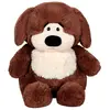Image de Peluche Chien Chubby Dog 40 Cm Beige