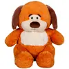 Image de Peluche Chubby Dog - Chien Marron Clair Et Beige 40 Cm Beige
