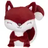Image de Peluche Écureuil Rouge Cerise 15 Cm Blanc