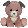 Image de Peluche - Peluche Puppy Eyes Pets - Chien Rose Poudré Et Gris - 40 Cm Rose