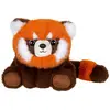 Image de Peluche - Peluche Floppy Choopy Panda Roux   22 Cm Marron