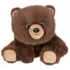Image de Peluche - Peluche Floppy Choopy Ours Brun   22 Cm Beige