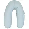Image de Coussin D'allaitement Et De Grossesse Étoiles Vert D'eau