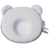 Image de Coussin Cale Tête Bébé P'tit Panda Air+ Marsala Gris