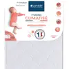 Image de Matelas Bébé Climatisé - Face Été/face Hiver Blanc