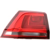 Image de VALEO 045218 Feu arrière gauche, avec porte-lampe, Partie extérieure, avec ampoules