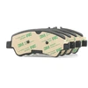Image de VALEO 302406 Jeu de plaquettes de frein ESSENTIAL Essieu arrière, sans palpeur d'usure intégré, avec tôle anti-bruit