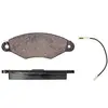 Image de VALEO 872981 Jeu de plaquettes de frein OPTIPACK for LCV Essieu avant, avec contact du palpeur d'usure intégré, pour conditions d’usage difficiles