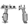 Image de VEGAZ TK-842 Catalyseur avant, avec matériel de montage/fixation
