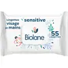 Image de Lingettes Visage Et Mains Sensitive X55