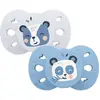 Image de Sucette Anatomique Animaux - 18+ Mois - Lot De 2 Bleu