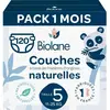 Image de Couches Taille 5 (3 Paquets - 120 Couches) Multicolore