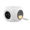 Image de Multiprise 2 En 1 Tnb 3 Prises + 3 Usb Blanche - Cable 1.43m