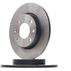 Image de TRW DF1217 Disque de frein plein, peint, avec vis/boulons