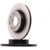 Image de TRW DF1608 Disque de frein plein, peint, avec vis/boulons