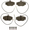 Image de TRW GDB114 Jeu de plaquettes de frein contact de signal d'usure inclus, avec vis d'étrier de frein, avec accessoires