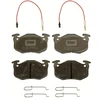 Image de TRW GDB328 Jeu de plaquettes de frein contact de signal d'usure inclus, avec accessoires
