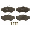 Image de TRW GDB1156 Jeu de plaquettes de frein non préparé pour l'indicateur d'usure, avec vis d'étrier de frein, avec accessoires