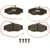 Image de TRW GDB1194 Jeu de plaquettes de frein contact de signal d'usure inclus, avec vis d'étrier de frein, avec accessoires