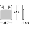 Image de sbs 105HF Jeu de plaquettes de frein