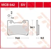 Image de TRW MCB642 Jeu de plaquettes de frein