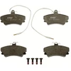 Image de TRW GDB1203 Jeu de plaquettes de frein contact de signal d'usure inclus, avec vis d'étrier de frein, avec accessoires