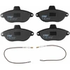 Image de TRW GDB1216 Jeu de plaquettes de frein contact de signal d'usure inclus, avec accessoires