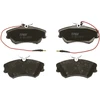 Image de TRW GDB1270 Jeu de plaquettes de frein contact de signal d'usure inclus