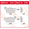 Image de TRW MCB575RSI Jeu de plaquettes de frein