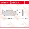 Image de TRW MCB640SV Jeu de plaquettes de frein