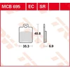 Image de TRW MCB695 Jeu de plaquettes de frein
