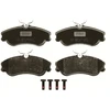 Image de TRW GDB1295 Jeu de plaquettes de frein non préparé pour l'indicateur d'usure, avec vis d'étrier de frein, avec accessoires