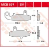 Image de TRW MCB597SV Jeu de plaquettes de frein