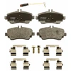 Image de TRW GDB1480 Jeu de plaquettes de frein contact de signal d'usure inclus, avec accessoires