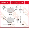 Image de TRW MCB679SI Jeu de plaquettes de frein