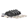 Image de TRW GDB1542 Jeu de plaquettes de frein contact de signal d'usure inclus, avec vis d'étrier de frein, avec accessoires