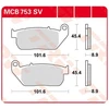 Image de TRW MCB753SV Jeu de plaquettes de frein
