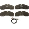 Image de TRW GDB1610 Jeu de plaquettes de frein contact de signal d'usure inclus, avec vis d'étrier de frein, avec accessoires