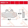 Image de TRW MCB774 Jeu de plaquettes de frein