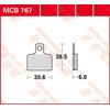 Image de TRW MCB767 Jeu de plaquettes de frein