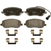 Image de TRW GDB1636 Jeu de plaquettes de frein contact de signal d'usure inclus, avec vis d'étrier de frein, avec accessoires