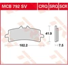 Image de TRW MCB792CRQ Jeu de plaquettes de frein