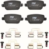 Image de TRW GDB1709 Jeu de plaquettes de frein non préparé pour l'indicateur d'usure, avec vis d'étrier de frein, avec accessoires