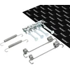 Image de RIDEX 1502A0111 Kit d'accessoires, mâchoire de frein Essieu arrière