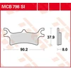 Image de TRW MCB798SI Jeu de plaquettes de frein