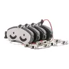 Image de TRW GDB1719 Jeu de plaquettes de frein contact de signal d'usure inclus, avec vis d'étrier de frein, avec accessoires