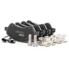 Image de TRW GDB1723 Jeu de plaquettes de frein contact de signal d'usure inclus, avec vis d'étrier de frein, avec accessoires