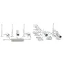 Image de TRW SFK399 Kit d'accessoires, mâchoires de frein de stationnement